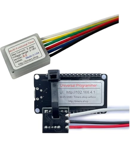 Timer WiFi 10 AMP 6V 12V 18V 24V TIME ON OFF DELAY CONFIGURABLE Timer WiFi 10 AMP 6V 12V 18V 24V TIME ON OFF DELAY CONFIGURABLE