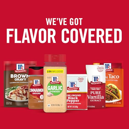 MCCORMICK GARLIC POWDER, 8.75 OZ