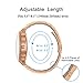 Lamshaw Smartwatch Band for Fossil Q Venture,Stainless Steel Metal Replacement Straps for Fossil Q Venture/Fossil Gen 4 Q Venture HR(Rose Gold)