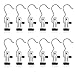 Portable Travel Hanging Laundry Hooks - 12 Pcs Multi-Functional Clips Hanging Clip with Hooks to Display Hang Boots, Caps, Hats
