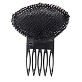 HuntGold 3Pcs Women Magic Fast Hair Bump It Up Insets Pads with Clip Sponge Hairpins Black