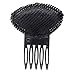 HuntGold 3Pcs Women Magic Fast Hair Bump It Up Insets Pads with Clip Sponge Hairpins Black