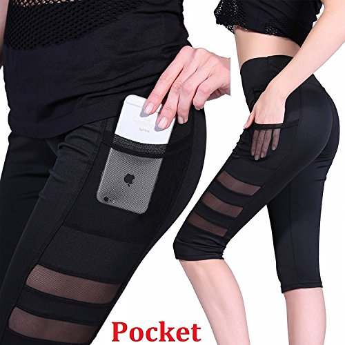 Kiwi-rata women sports trousers workout fitness waist c…