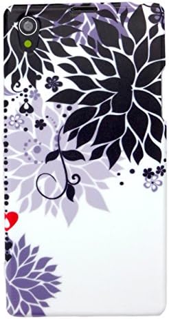 Us-Trendsss TPU Soft Cover Printed Case for Sony Xperia Z1 ( Safflower )