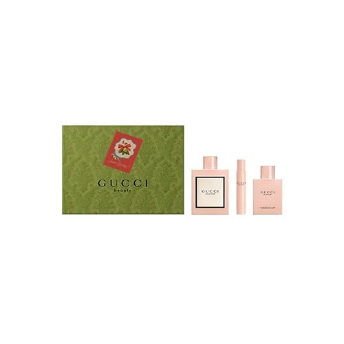 Gucci Bloom Perfume for Women – 3-Piece Gift Set with EDP Spray