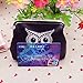 Misaky Womens Owl Wallet Card Holder Coin Purse Clutch Handbag