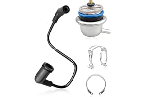 OCHIKI Fuel Injection Pressure Regulator with Vacuum Line Fit for Chevrolet Silverado Express GMC Sierra Savana 1500 2500 3500 Tahoe Yukon Hummer H2 2000-2003 Some Models, Replace 17113556 89060418 12583236