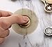 TOOBOM Metal Fidget Spinner 3 Mins, Blue Star Fidget Spinner Toy Stress Reducer Hand Spinner for Kids Children Adult, Fast Quiet Quality Bearing
