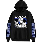 DJMANMENGG Anime Blue Lock Hoodie Cosplay Merch Bachira Hoodie Unisex Long Sleeve