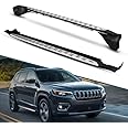 SCHUTEO Running Boards Compatible with 2011-2021 Jeep Grand Cherokee, Truck Aluminum Side Steps L+R (Model A)