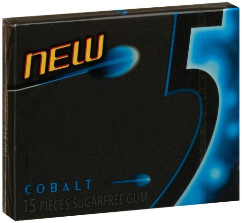 Wrigley's 5 Gum - Cobalt Peppermint - 10 ct
