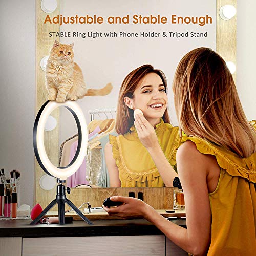 VicTsing Ring Light Telefono LED, Luce per Selfie, Ring Light Tiktok 10\
