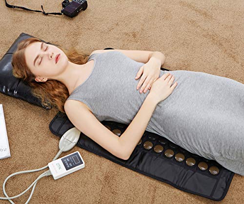 UTK Far Infrared Tourmaline Heating Pad for Back Pain Relief - Infrared Therapy for Cramps - Medium T-Pro (31" X 21"), Temp Settings, Auto Off and Travel Bag Included - Thumbnail 3