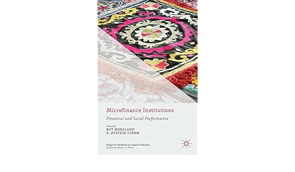 Amazoncom Microfinance Institutions Financial And Social - 