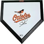 Adam Jones Baltimore Orioles Autographed Mini Home Plate - Fanatics Authentic Certified - MLB Autographed Miscellaneous Items