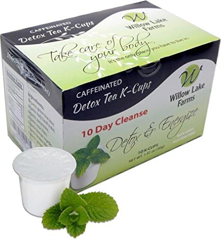 Willow Lake Farms 10 Day Mint Detox Tea Cleanse K-cups With Caffeine …