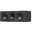 Monolith Encore C6 Center Channel Speaker (Each) Premium Vinyl Finish, Tweeter Waveguide, 6.5" Woofers, MDF Cabinet with Internal Bracing, 5 Way Binding Posts,Black