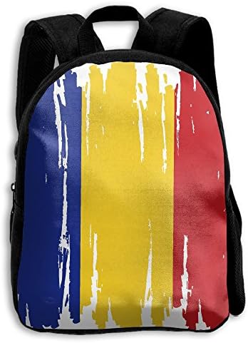 The Children's Romania Flag Vintage Graffiti Backpack