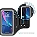 LOVPHONE iPhone 14 Pro/14/13 Pro/13/12 Pro/12/11 Pro/11/XR Armband, Sweat-Proof Sport Running Exercise Gym Case with Key Holder, Card Slot (Gray)
