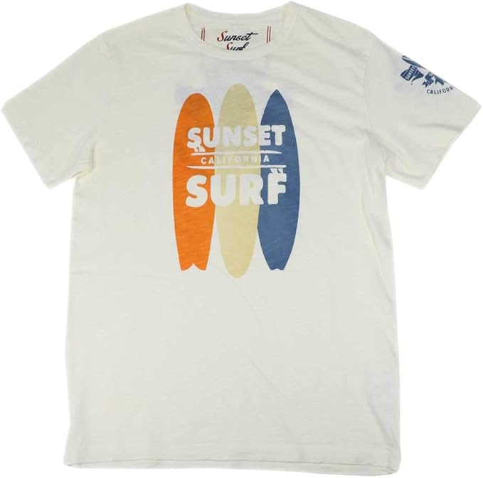 Amazon Sunset Surf サンセットサーフ メンズ 半袖 tシャツ サーフボード ダーティーホワイト ダーティーホワイト Xs Tシャツ カットソー 通販 Amazon Sunset Surf サンセットサーフ メンズ 半袖 tシャツ サーフボード ダーティーホワイト ダーティーホワイト Xs Tシャツ カットソー 通販