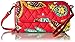 Vera Bradley Women's Cotton All in One Crossbody Purse With RFID Protection, Rumba, One Size