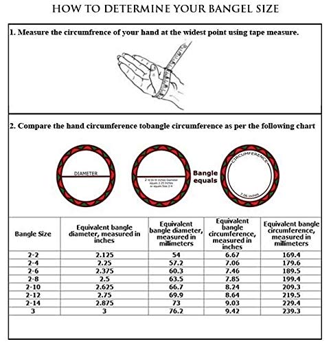 Efulgenz Boho Vintage Antique Ethnic Gypsy Tribal Indian Oxidized Silver Gold Plated Combo Bracelet Bangles Set Jewelry (20 pc Each) - Thumbnail 3