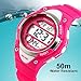 Kids Digital Watch - Girls Sports Waterproof Watch,Wrist Watches with Alarm Stopwatch for Youth Childrens