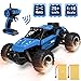 allcaca Remote Control Car Terrain RC Cars 2.4GHz High-Speed Electric Remote Control Off Road Monster Truck, 1/16 Scale RC Off-Road Vehicle 4WD RC Stunt Car for Kids, Blue