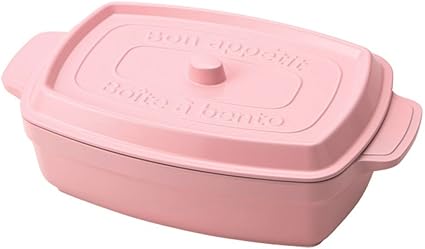 Made In Japan Takenaka Lunch Box Takenaka Kokopotto Rectangle Baby Pink 600ml T Amazon Co Uk Kitchen Home