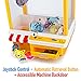 Claw Toy Grabber, Home Arcade Electronic Machine with LED Lights & Sounds, Automatic Retrieval Button by Toydaloo