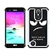 LEEGU Case Compatible with LG K20 V,LG K20 Plus,LG K20V,LG Harmony, LG Grace LTE, LEEGU [Shock Absorption] Dual Layer Heavy Duty Protective Silicone Plastic Cover Case - Don't Touch My Phone