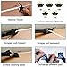 3 pcs Silicone Scraper Caulking Grouting Tool Sealant Finishing Cleaning Kit Set, for Bathroom Kitchen Room Cleaning Tool Kit .(Black) (3 pcs Scraper Set)