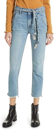 jeans with tie waist