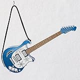 Hallmark Keepsake Christmas Ornament 2018 Year Dated, Free Bird Guitar with Music