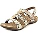 Vionic with Orthaheel Technology Women's Amber Natural Snake 8 Medium