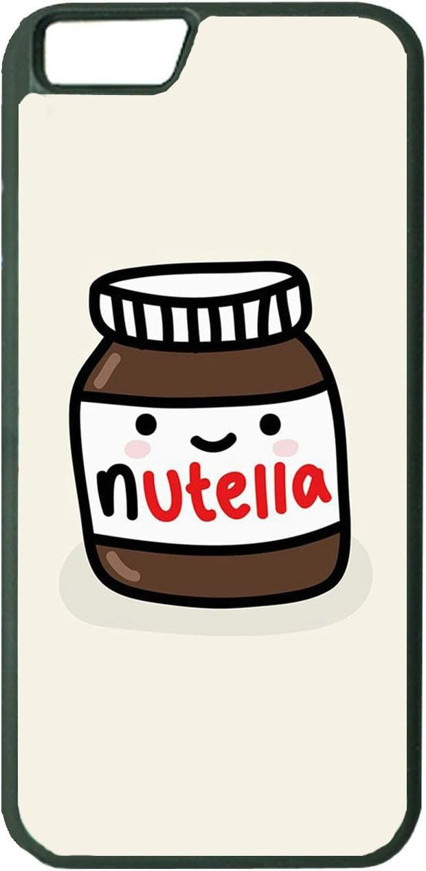Cute Nutella Jar Illustration Cover Case For Apple Iphone 8 Plus 5 5 Inch Amazon Ca Electronics