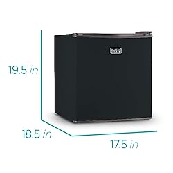 BLACK+DECKER BCRK17B Compact Refrigerator Energy