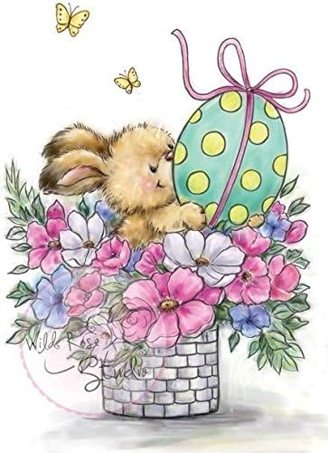 Wild Rose Studio Clear Stamp - Easter Bunny