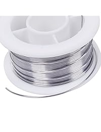 TAMINGTON   Alambre de soldadura sin plomo Sn99.3 Cu0.7 con núcleo de rosina para soldadura eléctrica de 3.53 oz (0.024 in)