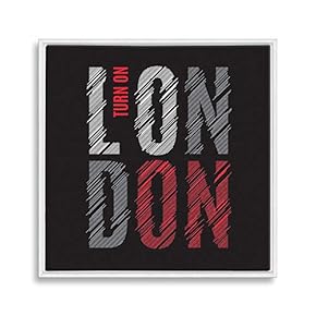 signwin Framed Canvas Wall Art London and NYC...