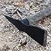 iunio Pick Head for Camping Axe and Pickaxe Mattock Made of High-Carbon Steel with Sheath