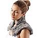 Brookstone - Thera-Spa Cooling & Warming Heated Neck Wrap & Shoulder Wrap - Microwavable Neck Warmer or Chill in Freezer for Instant Strained Muscles Relief - Lavender Infused, (Gray)