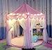 AuTop Large Indoor and Outdoor Kids Play House Pink Hexagon Princess Castle Kids Play Tent Child Play Tent