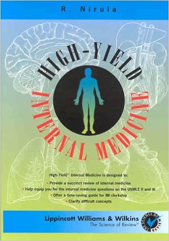 High Yieldtm Internal Medicine High Yield Series 9780683180442