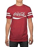 Classic Coca-Cola Coke Logo Mens Red Heather T-shirt