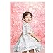 5x7ft Pink Backdrop Pink White Sparkling Spot Baby Photo Backdrop for Pictures Baby Shower Backdrop