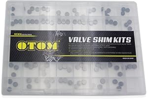 PROOTOM OTOM D9.48mm Thick 1.20-3.50mm Adjustable Valve Shim Kit for CRF450R CRF450X/RX YZ450F WR450F(141PCS)