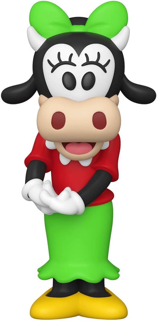 Funko Vinyl SODA, Disney, Clarabelle Cow, 1/6 Odds for Rare Chase Variant Mickey Mouse, Collectable Vinyl Figure, Gift Idea - Image 3