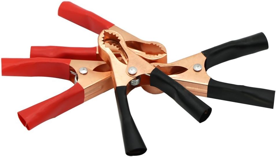 Dorren 50Amp Heavy Duty Copper Alligator Clips,Electrical