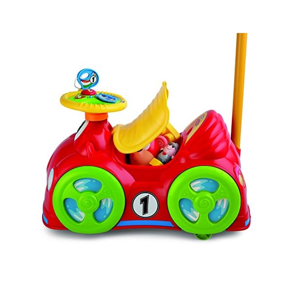 Chicco All Around Deluxe Aufsitzauto für Kinder, Rutscher Kinderauto für Kleinkinder mit Hupe, Schwenkbaren Rädern und… – Bild 3